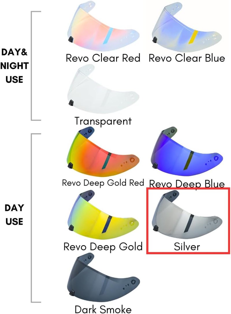 Logto Replacement Motorcycle Helmet Visor Shield for R420 Visor Wearproof Windproof Sun Protection Helmet Accessories - Image 5